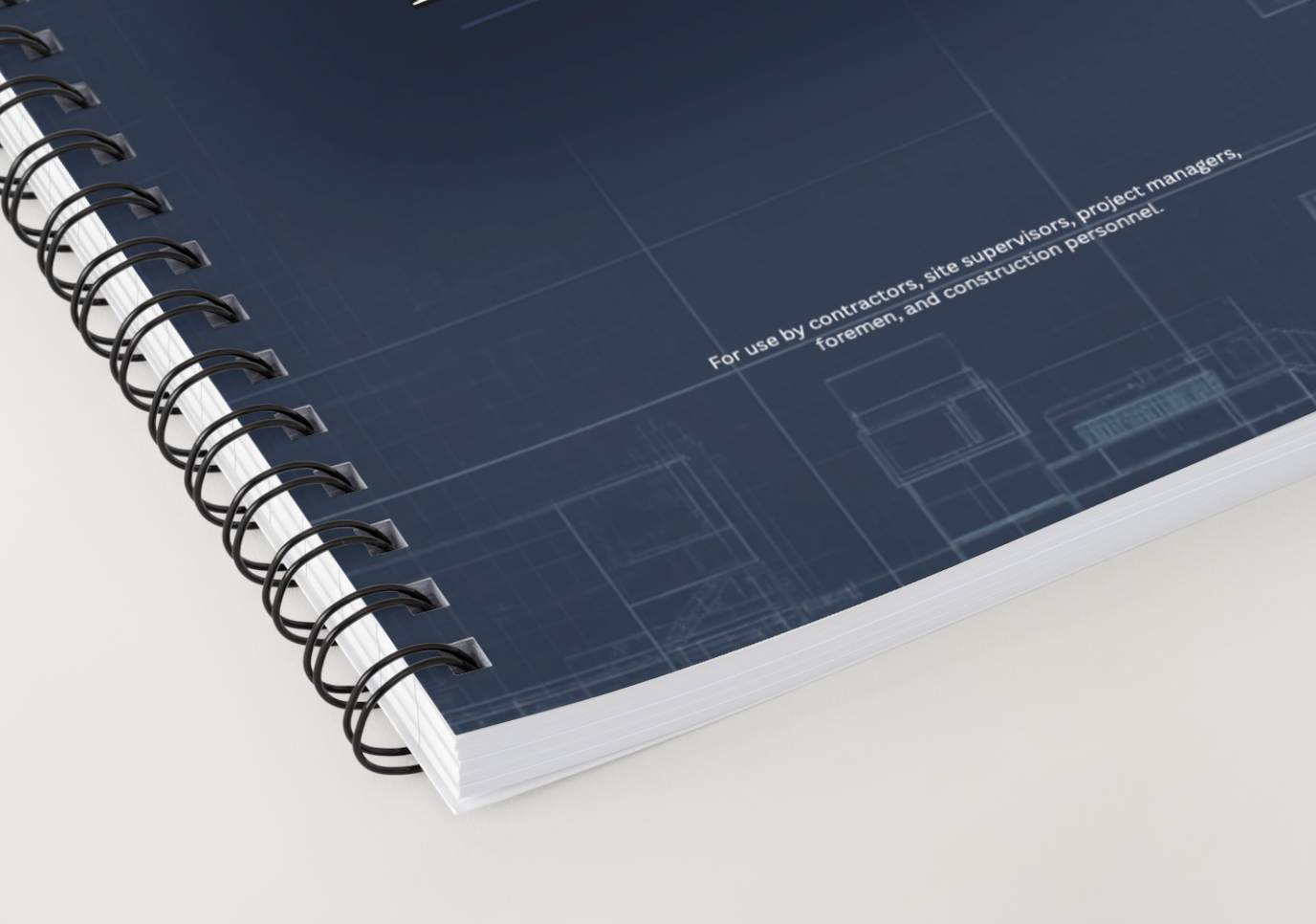 Construction Daily Log Book | Site Documentation Logbook for Contractors